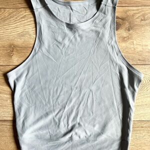 Lululemon Gray Crop Top